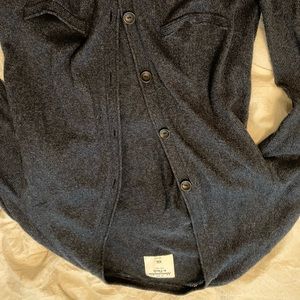 Abercrombie & Fitch Navy Cardigan XXL